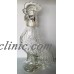 VTG CLEAR GLASS ROOSTER CHICKEN SHAPED DECANTER W/SHOT GLASS TOP    173432822603